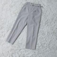【c4726】✨美品✨GLACIER カジュアルパンツ レディース　ライトグレー