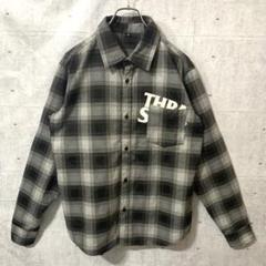 thrasher チェックシャツ ネルシャツ オンブレチェック オールドスケートのサムネイル