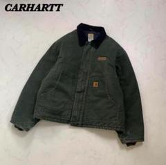 【まさを。】カーハート トラディショナルジャケット モスグリーン 後染 M 00's Carhartt トラディショナルジャケット 