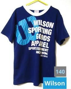 WILSON ネイビー Tシャツ サイズ140のサムネイル