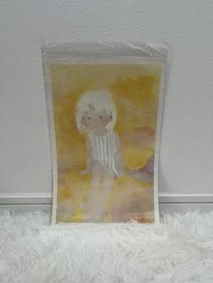 いわさきちひろ 水彩画 少女 手描き サイン入り