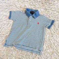 Ralph Lauren ラルフローレン　ポニー刺繍　ボーダーポロシャツ　6M