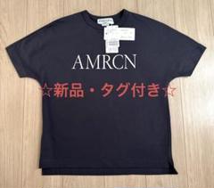 ドゥーズィエムクラス×アメリカーナ 別注 ロゴTシャツ タグ付き新品 ブラック Tシャツ カットソー バックロゴ メッシュ 半袖 ブラック 黒