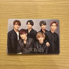✦正規品✦【SixTONES】ペンライト・団扇・トランプ・早期入会会員証ケース Amazon.co.jp: SixTONES ファンクラブ早期入会特典 会員証ケース