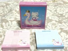 新品♡ハローキティ25周年 スワン BOX メモ 1999年 レア - メルカリ