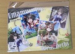 キタサンブラック・サトノダイヤモンド　フタ付きクリアファイル