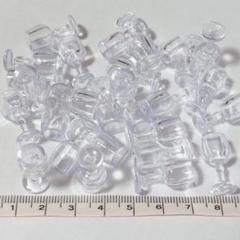 30個 ワイングラス ミニチュア ドールハウス ハンドメイド 食器 コップ