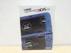 【箱付】Newニンテンドー3DSLL 本体メタリックブルー