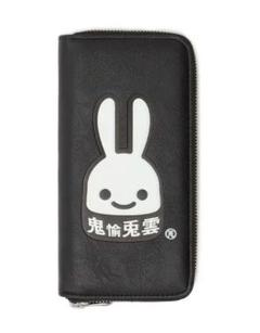 希少 美品 CUNE×robitaレザー ロングウォレット うさぎ 長財布 黒 レザーロングウォレット｜ウサギがいる｜CUNE ONLINE STORE
