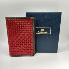 【未使用】ASHFORD アシュフォード 手帳 M5 マイクロ 8mm レッドのサムネイル