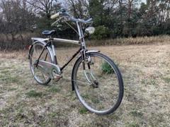 美品 ゼブラ 実用車 レトロ 自転車 ロッドブレーキ ホリゾンタル