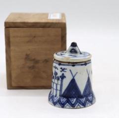 オランダ　染付　蓋物　木箱入　送料込み0804 m80238809968_1.jpg?1722759176