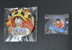 激レア　非売品　ONE PIECE ルフィ　カンバッチ 新品未開封　レトロ 2025年最新】ルフィ 缶バッジの人気アイテム - メルカリ