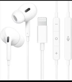 iPhone用イヤホンlighting MFi認証品 通話可能イヤホンマイク
