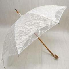 新品 雨傘 近沢レース　Chikazawa ミモザ 花柄即完売 専用 ② ミモザ 近沢レース 日傘 長柄 chikazawa 近澤 - メルカリ