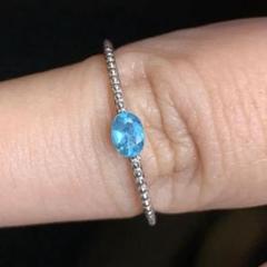 パライバトルマリン　ブラジル産0.143ct ブルー系　グッドカラー