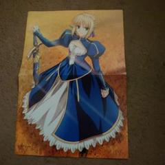 Fate 三越　セイバー　ポスター Amazon.co.jp: Fate 大判 ポスター 3枚 メイド セイバー 遠坂凛