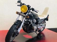 アオシマcbx400fカスタムプラモデル完成品・ジャンク出品/ケース付き 送料込!アオシマcbx400fカスタムプラモデル完成品・ジャンク