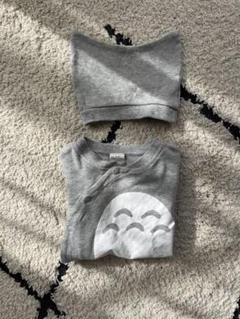 ベビー服　トトロ　ロンパース　帽子セット　長袖
