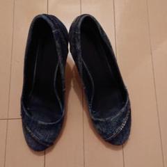 DIESEL デニム パンプス