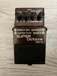 【美品】BOSS OC-3 スーパーオクターブ　ACアダプター付き OC-3 SUPER Octave（スーパーオクターブ） │ BOSSマニア共和国