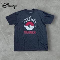 【K66】PokemonポケモンモンスターボールトレーナーTeeブラックフェード