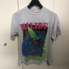 激レア 80’s パキ綿 ヴィンテージ Tシャツ MALIBU SURF