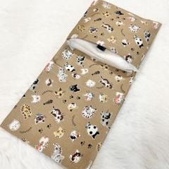 サニタリーケース 猫 茶トラ 黒猫 ハチワレ 三毛猫 サバトラ S8152