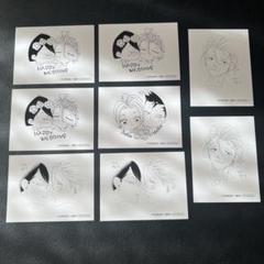 中村明日美子 mariage 原画展 特典 ミニカード 同級生 8枚セット