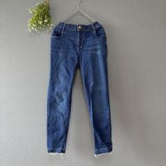 ZARA TRAFALUC［L］美脚　切りっぱなしテーパードデニム　ストレート