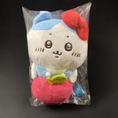 ちいかわ×サンリオ デスクトップから見守るひっかけぬいぐるみ ハチワレ キティ