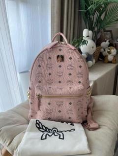 【新品】MCM パウダーピンク スモール バック MWK 5XL24 EG001 新品】MCM パウダーピンク スモール バック MWK 5XL24 EG001