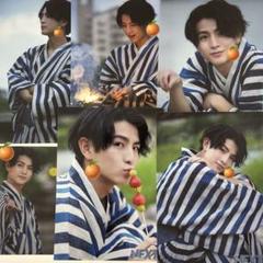 柏木悠 生写真 EBiDAN NEXT 受注 浴衣 即購入可能】柏木悠 2022年 生写真 6枚セット - メルカリ