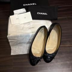 国内直営店購入 シャネル バレリーナ バレエシューズ 36 - メルカリ