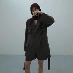 CLANE クラネ MILITARY SHORT ALL IN ONE CLANE MILITARY SHORT ALL IN ONE