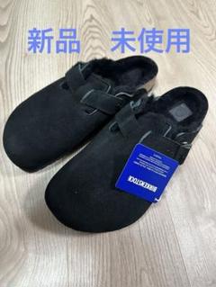 【最終値下げ/美品】ビルケンシュトックボストン 43(28) ビルケンシュトック ／ボストンレザー／43 黒 ブラック