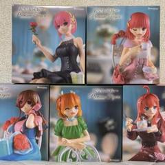 GIGO限定　プレミアムフィギュア　五等分の花嫁５種セット GiGO描き下ろしプレミアムフィギュア化記念『五等分の花嫁