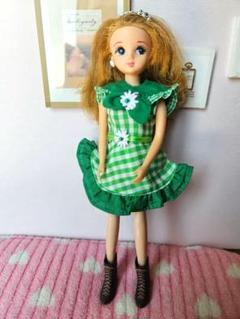 リカちゃん ファッションメドレー　デート　新品ドレスとブーツ