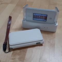NEC Speed Wi-Fi NEXT WX06 本体 クレードル ケース付き