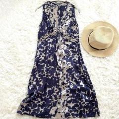 PREMISE FOR theory luxe 38 シルク ノースリワンピース