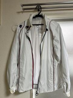 処分価格ホワイト ジッパー付きジャケット Mサイズ