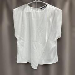 【美品】 ZARA ホワイト ノースリーブ L