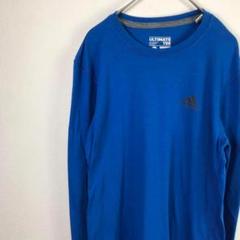 USA古着 アディダス adidas ポリ ロンT