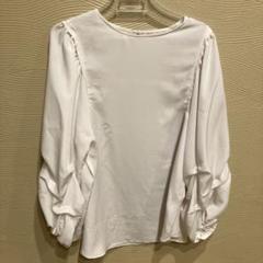 ディノス☆so close☆バルーンスリーブ☆袖フリルブラウス☆