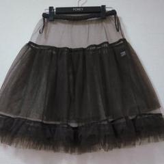 フォクシー FOXEY チュール バルーンスカート プディング ブラック ４０ FOXEY(フォクシー) チュールスカート 41823 41823 ブラック