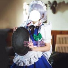 Amazon.co.jp: [milky time] ウィッグ付き 十六夜咲夜 コスプレ