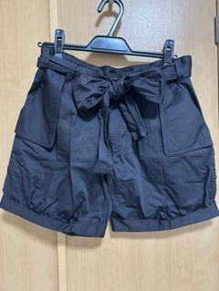 Jane Marple　ジェーンマープル　リボン デニム ズボン パンツ 黒 Jane Marple（ジェーンマープル）の古着 ロリィタパンツ！