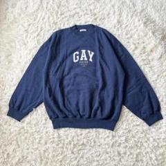 バレンシアガ GAY PRIDE 2021クルーネック スウェット ネイビー