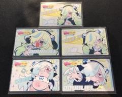 新規 ホロ 5枚 ダブリエル コンプリート 麻雀ファイトガール カードコネクト