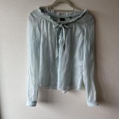 ASPESI アスベジ　透け感シャツブラウス　サイズ40